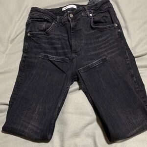 Zara Charcoal Denim Pants